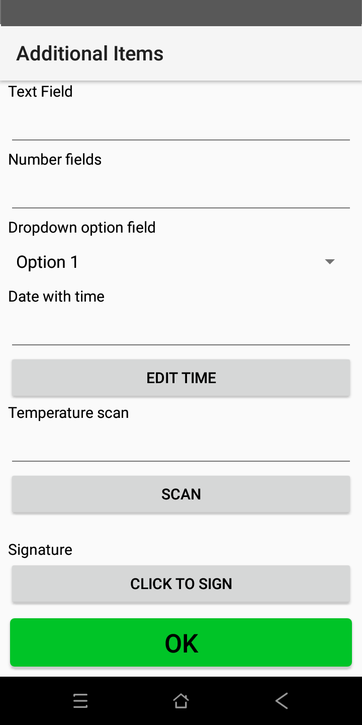 Charlie Checkpoint screen